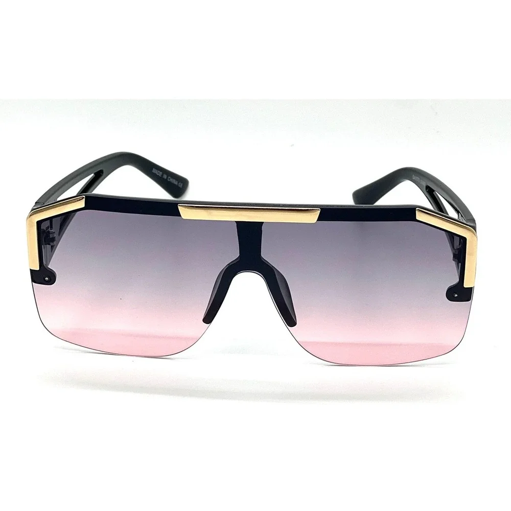 Oversized Fashion Sunglasses Sports Driving Glasses Gradient‎ Women UV400 Lentes